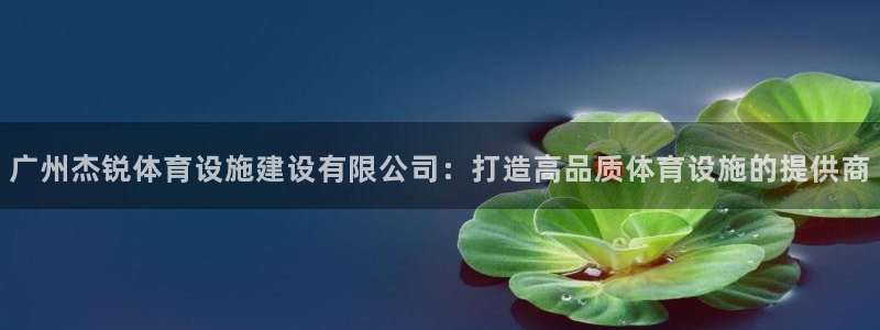 意昂4集团logo：广州杰锐体育设施建设有限公司：打