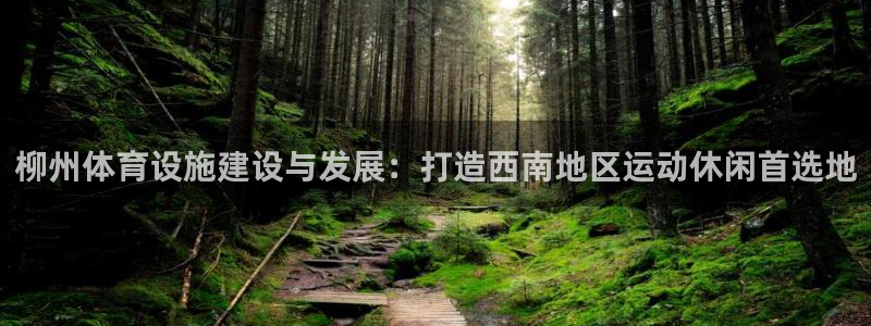 意昂4科技：柳州体育设施建设与发展：打造西南地区运动