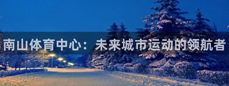 意昂体育4招商电话号码：南山体育中心：未来城市运动的领航者