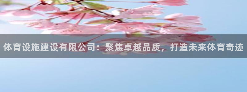 注册意昂4：体育设施建设有限公司：聚焦卓越品质，打造