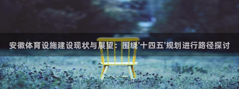意昂4集团官网首页：安徽体育设施建设现状与展望：围绕