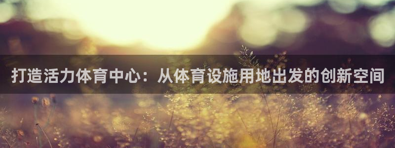 意昂体育4平台注册要钱吗：打造活力体育中心：从体育设