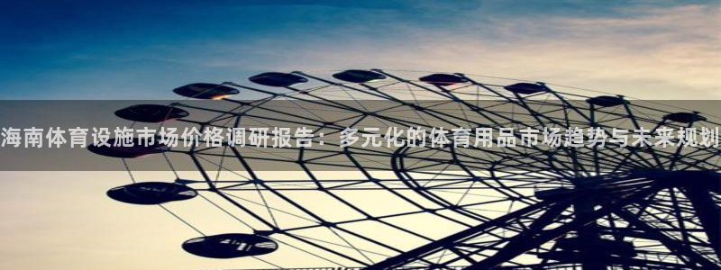 意昂体育4招商电话：海南体育设施市场价格调研报告：多