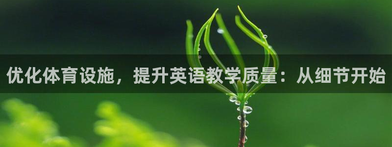 意昂集团官网：优化体育设施，提升英语教学质量：从细节