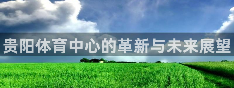 意昂4五金厂：贵阳体育中心的革新与未来展望