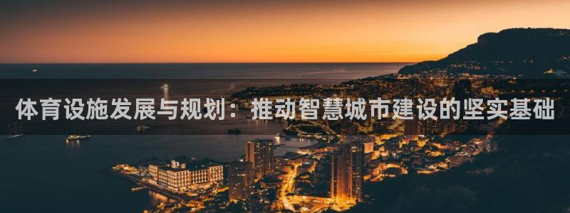 意昂体育4招商：体育设施发展与规划：推动智慧城市建设