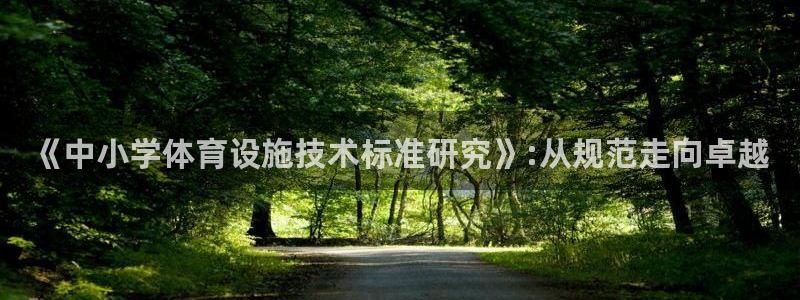 意昂4官方：《中小学体育设施技术标准研究》:从规范走