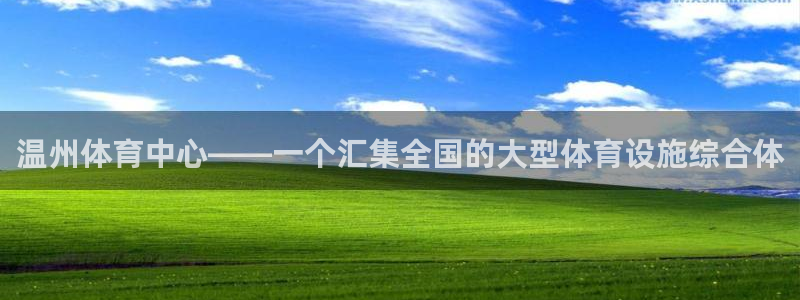 意昂4集团logo：温州体育中心——一个汇集全国的大