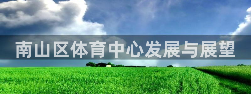 意昂体育4招商电话地址：南山区体育中心发展与展望