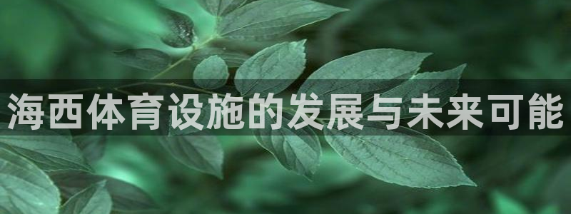意昂4娱乐首页官网下载：海西体育设施的发展与未来可能